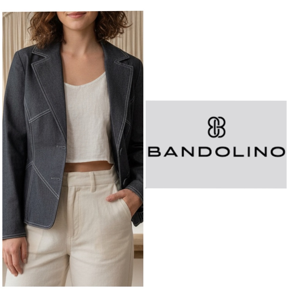 Bandolino Career Wear Academic Preppy Women’s Blazer Jacket Size 10